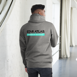 Star Atlas Streetwear Hoodie - unisex - cyan opaljetjet