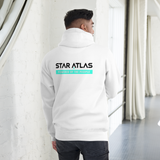 Star Atlas Streetwear Hoodie - unisex - cyan opaljetjet