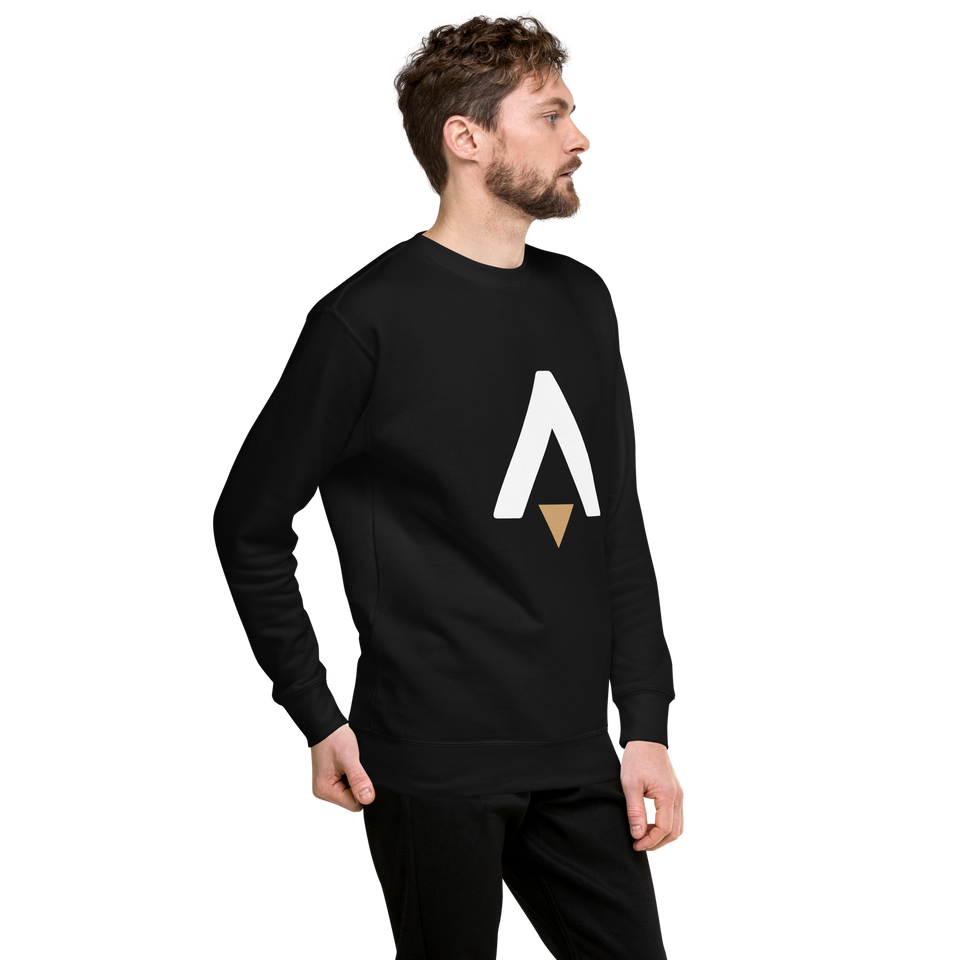 Star Atlas Citizen Sweatshirt - unisex - gold / white - front arrow