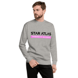 Star Atlas Citizen Sweatshirt - unisex - pink / black - back arrow