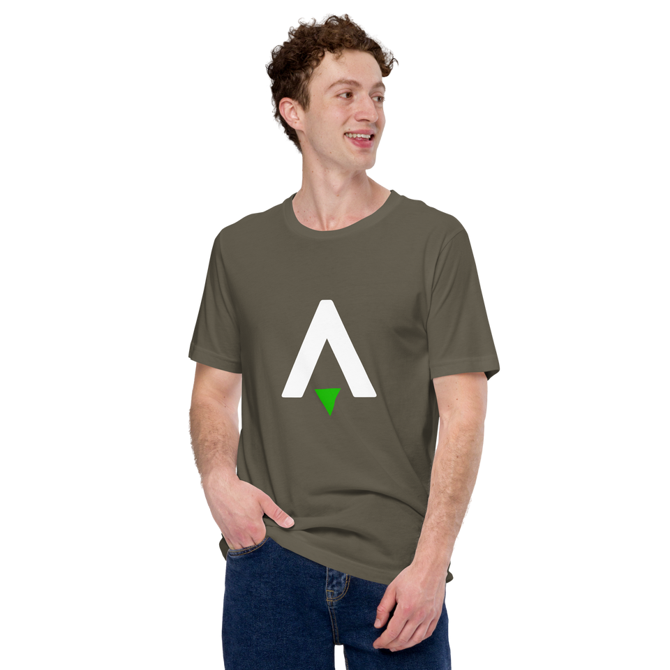 Star Atlas Citizen t-shirt - unisex - green / white - front arrow