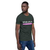Star Atlas Citizen t-shirt - unisex - pink / white - back arrow