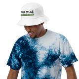 Star Atlas Streetwear Unstructured terry cloth bucket hat - unisex - green / black - embroidered